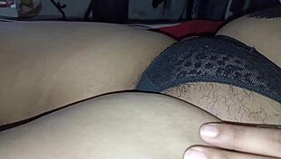 Wife's early morning 4K video in sexy panties and thong