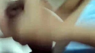 Top with huge cock dominating in gay action