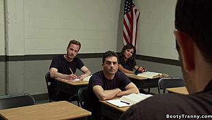 i'm the police academy shemale student dominating with anal assfucking fetish