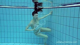 Roxalana Cheh Sexy Redhead Underwater.