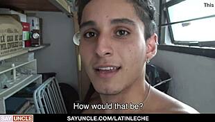 Latino Sucks And Fucks Boss Cock For Extra Money