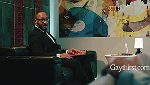 Repressed straight men go gay on late night flight