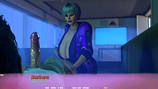 Barbara Visits For Goldengobs Commission Games With Cumshot.