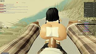 Latina Riding Monster Cock Deep