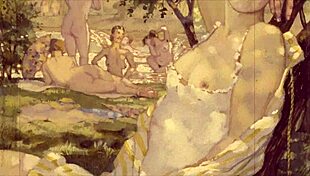 Vintage erotic drawings from antique comics