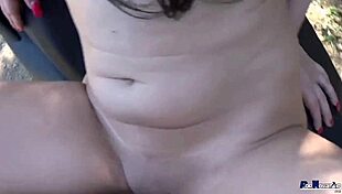 i'm a little spanish brunette mature fucking and sucking monster cock in the mountains