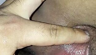 Claudia And Her Cucumber In A Simple Scene.