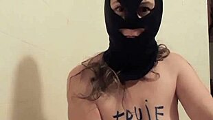 French Slave Feels Deep Humiliation In Autoseance With Uro And Bdsm Emotions.