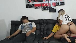 my husband's buddy nails me again, and i can't resist his huge tool