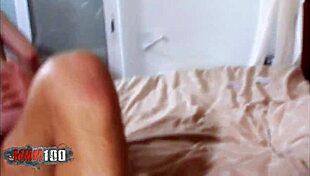 A French woman with a hairy body and a skinny body has rough sex with a big cock