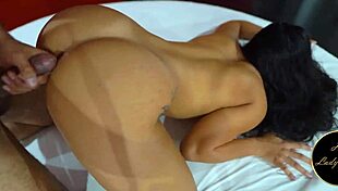 Hot Latina Receives Doggystyle Cumshot From Amateur Partner