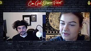 Christian girl defies god to become a tricked webcam model