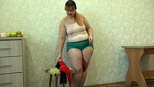 hey, this horny chubby babe craves double penetration anal fun!