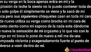 Uber Eats guy fucks old fat milf in video story part 2