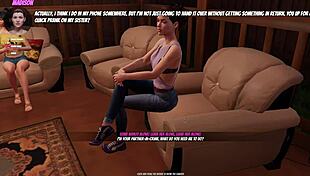 House Party First Impressions in Anime Hentai Game