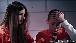 Bigtits Inmate Licks Petite Lesbian In Prison With Intense Passion