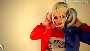 i felt harley quinn's pink pussy get destroyed by the joker with rachel luxe and gibby the clown