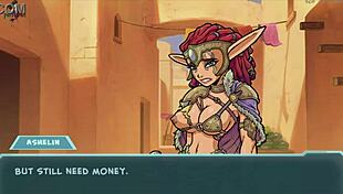 I fucked Ashelin in Akaburs Star Channel 34 Part 61, she bent over for creampie orgasm