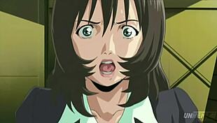 Futanari student discovered in college hentai cartoon