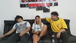 my husband's buddy nails me again, and i can't resist his huge tool