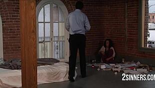 The student madly in love with her physics professor finally gets to fuck him just once in a rough, erotic encounter.