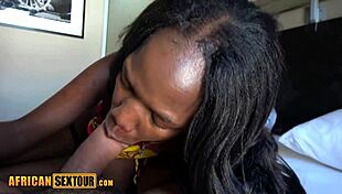 African Milf’s Big Boobs and Hairy Pussy Fucked Hard