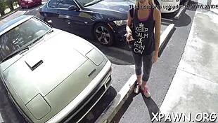 Fine Honey Shows Off Ass and Twat in Reality Show