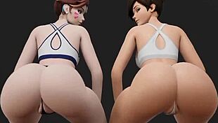 Lieutenant Flapjack in perfect 3d porn compilation with assfucking