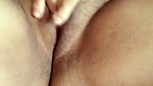 My wet pussy is dripping in the bedroom!