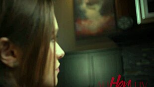 Emotional Lesbian Scissoring After The Eulogy