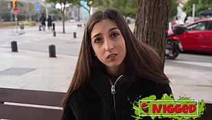 Shy Spanish Petite Vanesa Merino Enjoys Rough Interracial Doggystyle Session