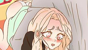 Hey, why did this guy slap his sister's ass? Did he really stick his finger in her pussy for revenge in this hentai parody?