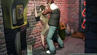 Intense wall fuck in the office!