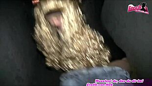 Young German Prostitute Blows In Public