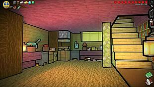 Hornycraft Parody Hentai Game Pornplay Ep 41 Witch Testing Potion To Grow Giant Cock