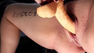 milf uses toys for intense masturbation in verification video