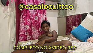 beautiful ebony wife in amateur reality video