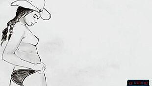 curvy black milf briana ashley strips outdoor on a farm showing off her big tits and ass babe