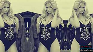 why does the perfect argentinian model strip her small bikini and get naked?