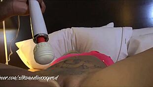 Big ass Colombian beauty enjoys solo pleasure with Cali Kush toy
