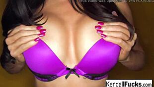 Kendall Karson teases with sexy fetish
