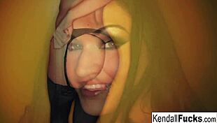 Kendall Karson teases with sexy fetish