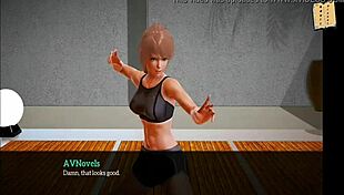 in my new family series, the big-titted girl rides monster cock in missionary for creampie