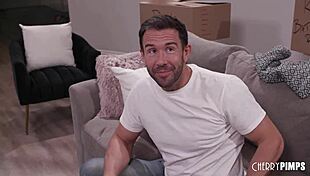 Moving day turns to ass packing hardcore anal with horny brunette katrina colt.