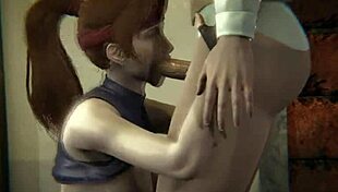 Final fantasy 7 blowjob compilation - aerith jessie and tifa