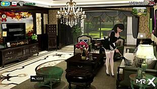 Fashionbusiness - What a Stretch Mur E1 41 with Hentai Anime Stretching