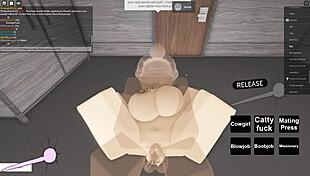 Whore Rides Monster BBC Hard