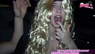 Young German Prostitute Blows In Public