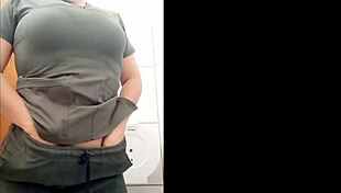 Brunette dances for boss, nurse follows