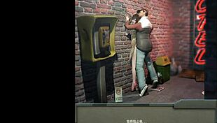 Intense wall fuck in the office!